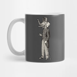 Dapper Elephant Mug